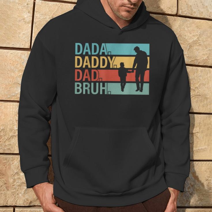 Dada Daddy Dad Bruh Fathers Day 2024 Hoodie Lifestyle