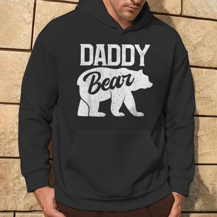 Daddy Bear Dad Papa Fathers Day Hoodie Lifestyle