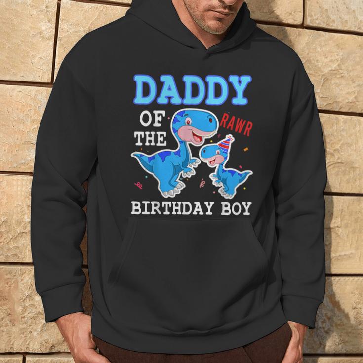 Daddy Dinosaur Dad Of The Birthday Boy Dad And Son Matching Hoodie Lifestyle