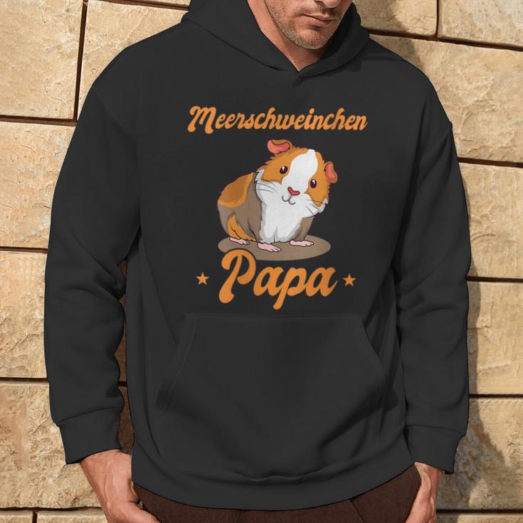 Damen Meerschweinchen Papa -Ater Jungen Männer Zumatertag Mit-Ausschnitt Kapuzenpullover Lebensstil