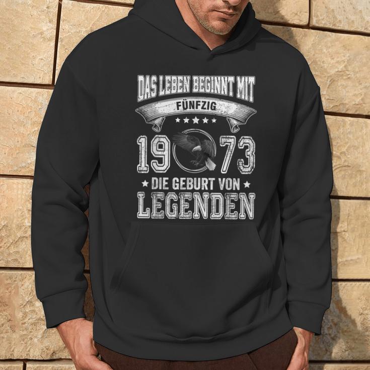 Das Leben Beginnt Mit Fifty 1973 Die Geburton Legenden Kapuzenpullover Lebensstil