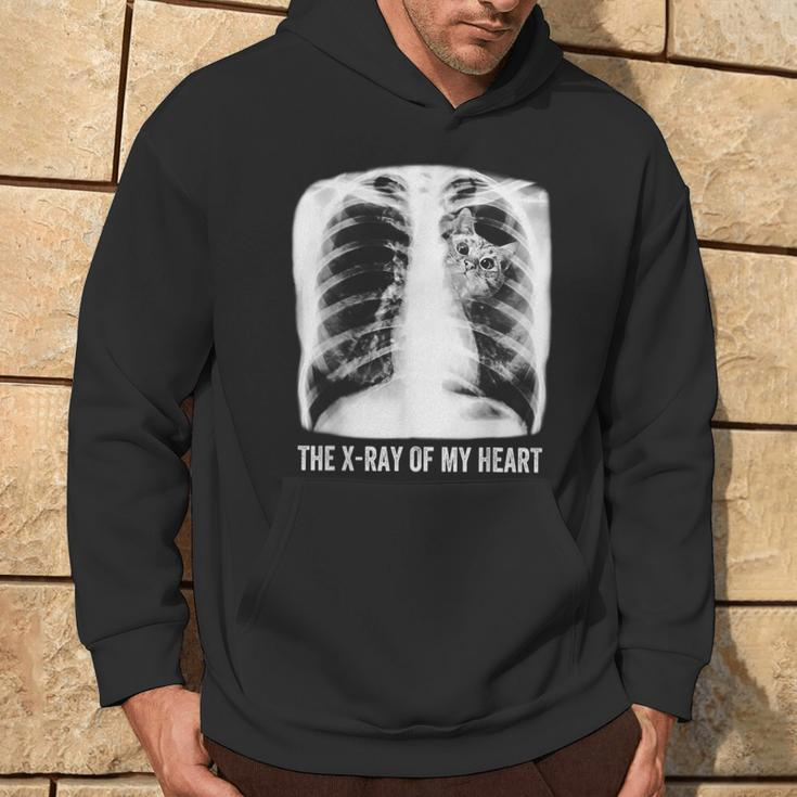 Das Röntgenbild Meiner Herzkatze Hoodie Lebensstil