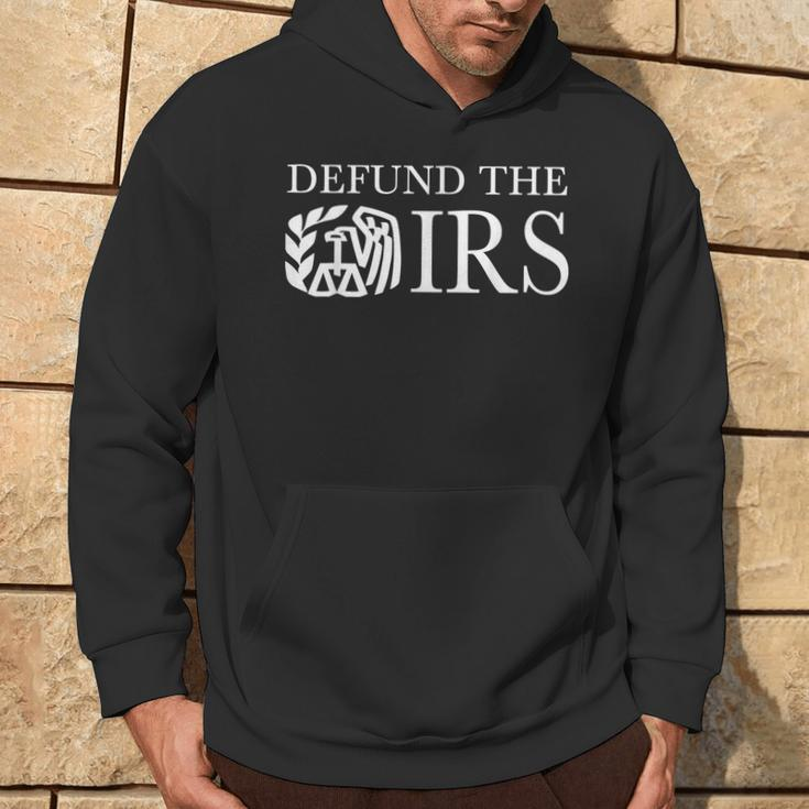 Defund The Irs Tax Return Patriot American Humour Hoodie Lifestyle
