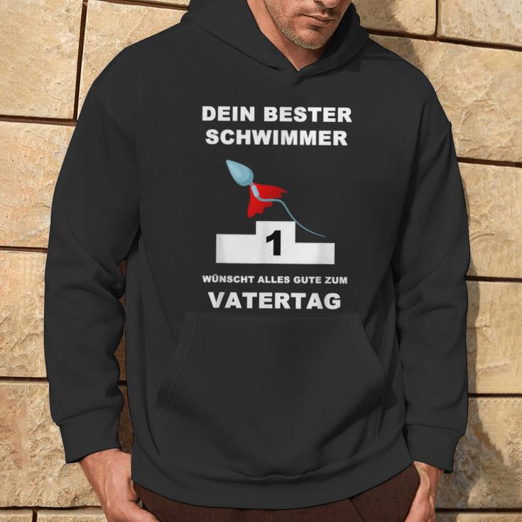 Dein Bester Schwimmer Wünscht Alles Gute Zum Fathertag S Hoodie Lebensstil