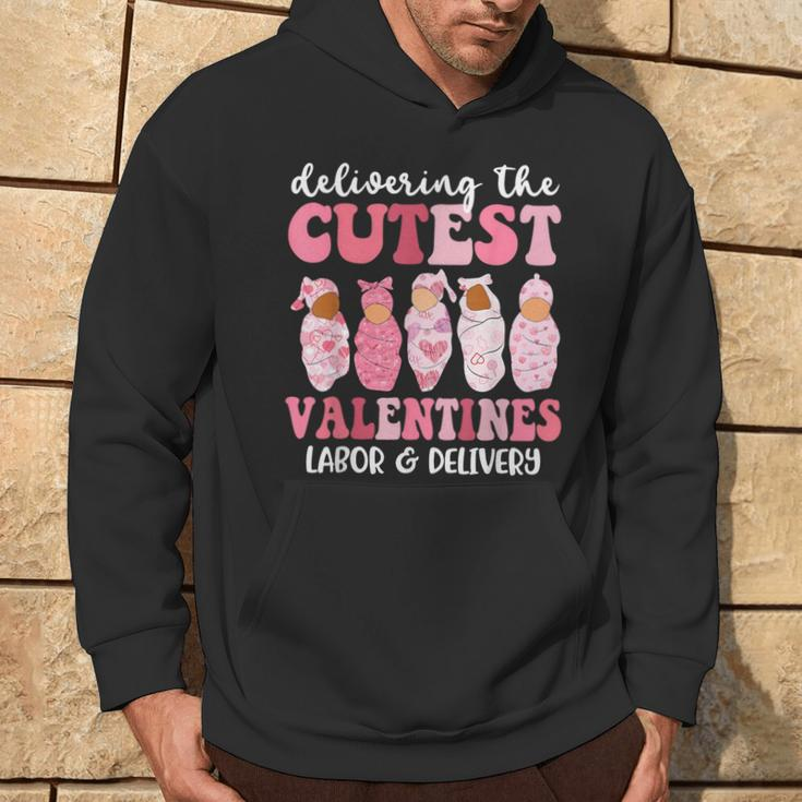 Delivering The Cutest Valentines Labor & Delivery Nurse Hoodie Lifestyle