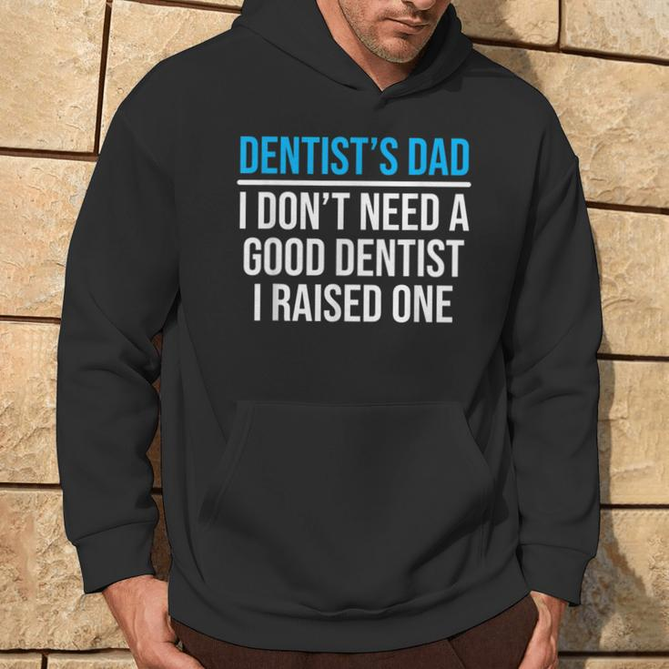 Dentist's Dad Father Dental School Graduation Hoodie Lifestyle
