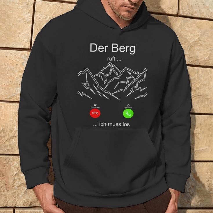 Der Berg Ruft Ich Muss Los Anruf The Berg Ruft Ich Hoodie Lebensstil