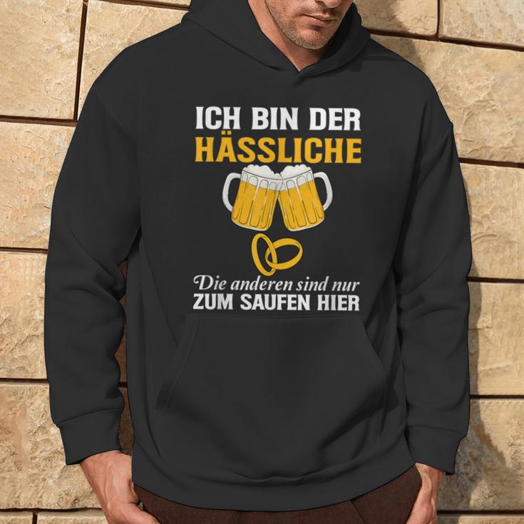 Der Hässliche Heiratet Wir Saufen Hoodie Lebensstil