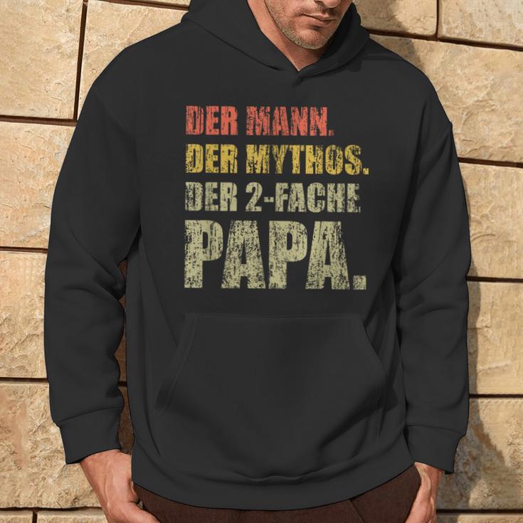 'Der Mann Der Mythos Der 2-Fold Papa Mit Gemins' 2 Children's Kapuzenpullover Lebensstil