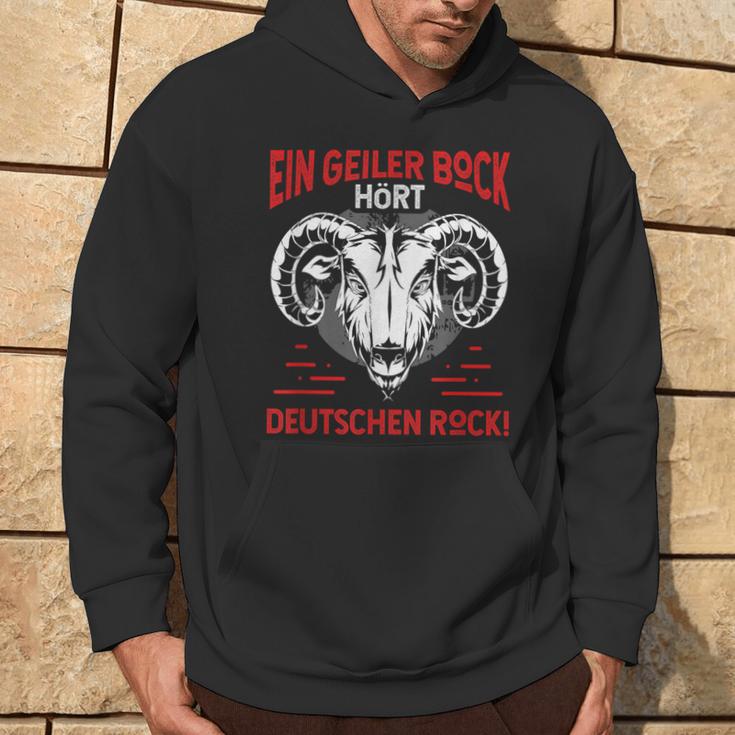 Deutschrock Ein Geiler Bock Hören German Rock Kapuzenpullover Lebensstil