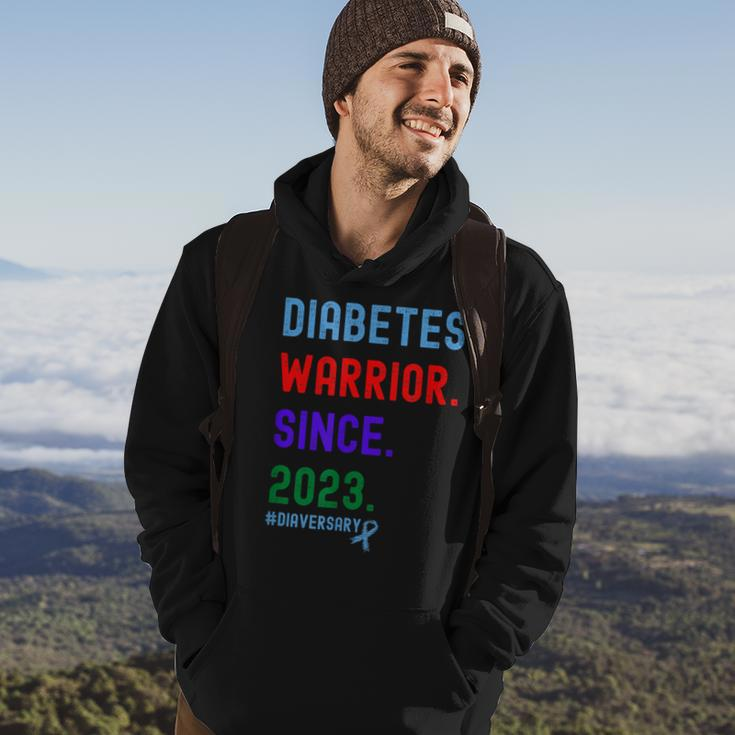 Diaversary Diabetes Warrior Since 2023 Hoodie Lifestyle