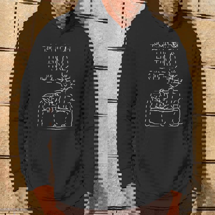 Die Mit Dem Hund Chillt Dog Owners Dog Black S Hoodie Lebensstil