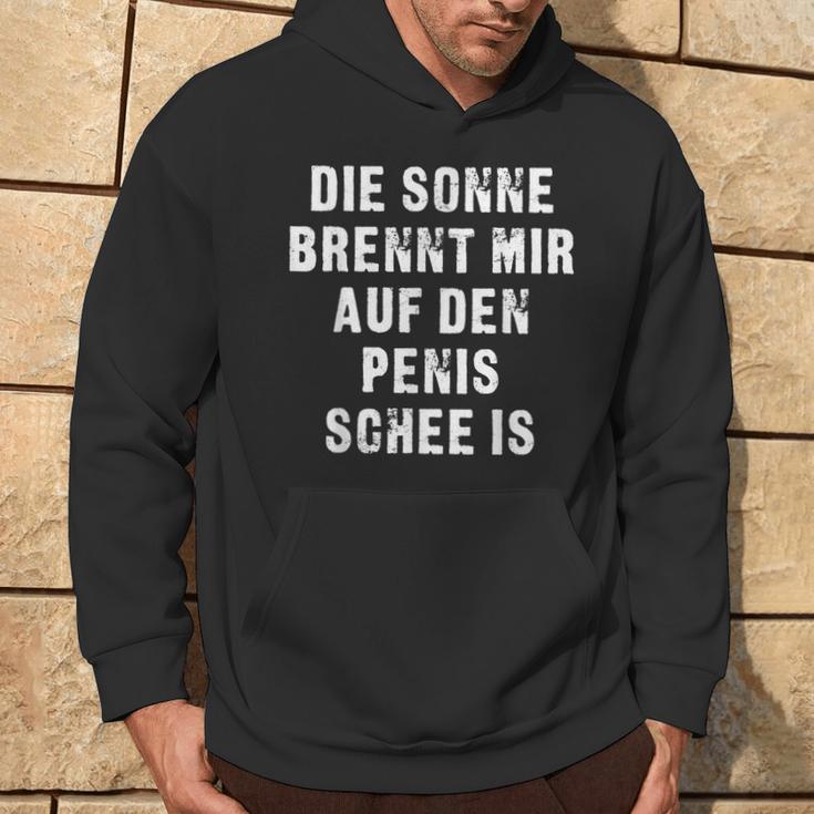 Die Sonne Scheint Mir Auf Den Schee Is Kapuzenpullover Lebensstil