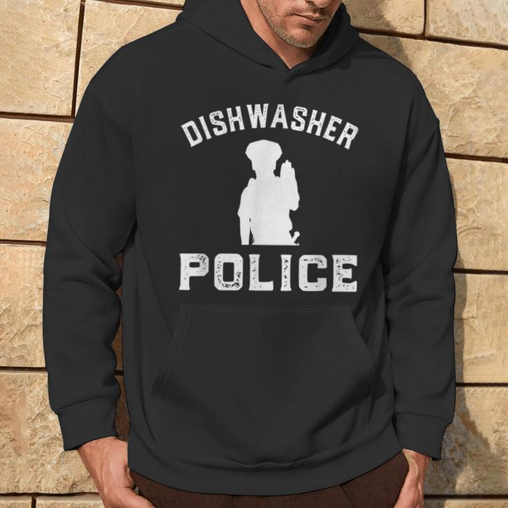 Dishwasher Police Dad Fathers Day Hoodie Lifestyle