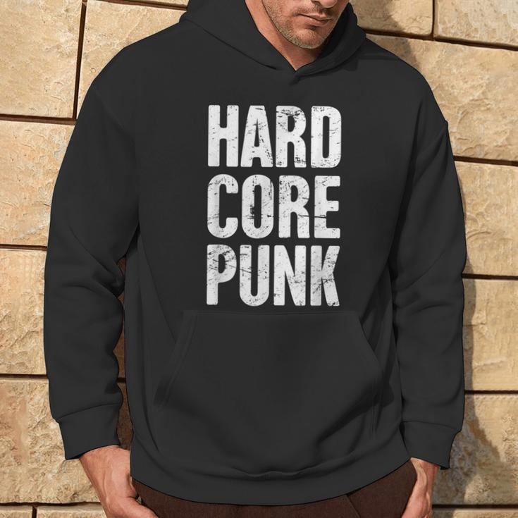 Distressed Punk Rock Band & Hardcore Punk Rock Hoodie Lifestyle