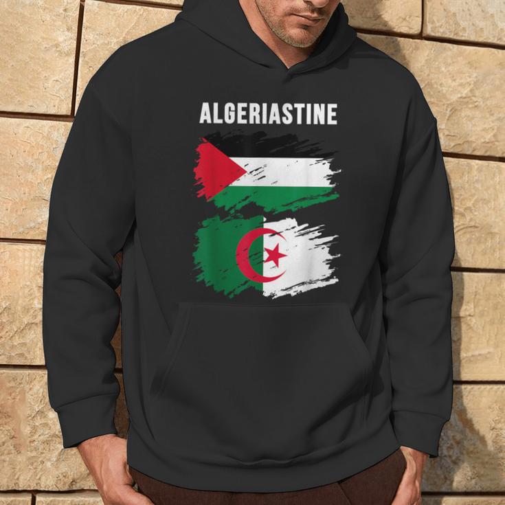 Sweat à Capuche Algérie Palestine - Coton 241g, Coupe Classique - Hommage Et Soutien Vestimentaire - 5