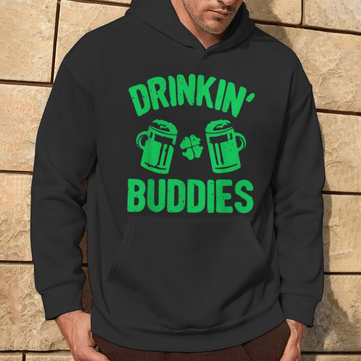 Drinking Buddies Irish Proud St Patrick's Day Womens Hoodie Lifestyle