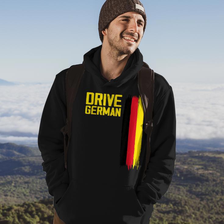 Drive German Cars Germany Flag Driving Hoodie Lifestyle