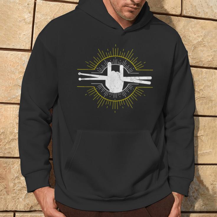 Drummer Drumsticks Drumsticks Drummer Hoodie Lebensstil