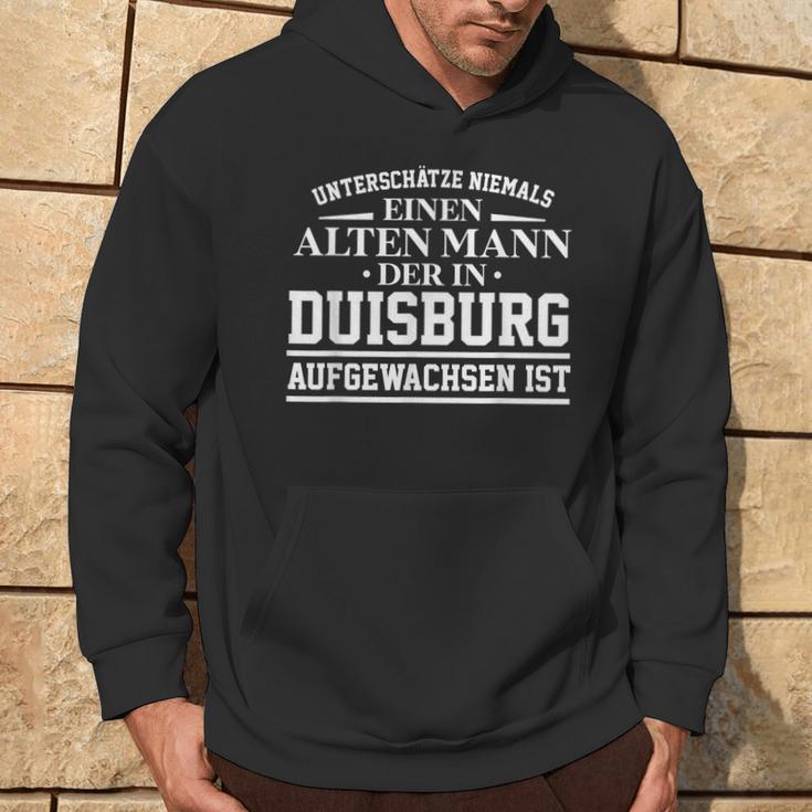 Duisburg Underschätze Nie Einen Alten Mann Hoodie Lebensstil