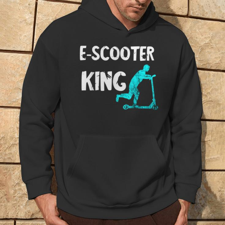 E-Scooter King Electric Scooter King Escooter Driver Hoodie Lebensstil