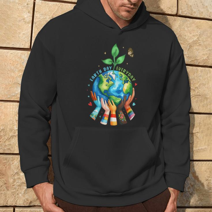Earth Day 2024 Everyday Protect Environment Save The Planet Hoodie Lifestyle
