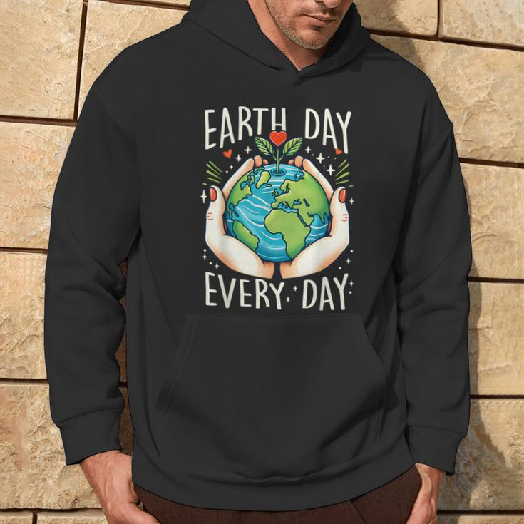 Earth Day Everyday Planet Anniversary Hoodie Lifestyle
