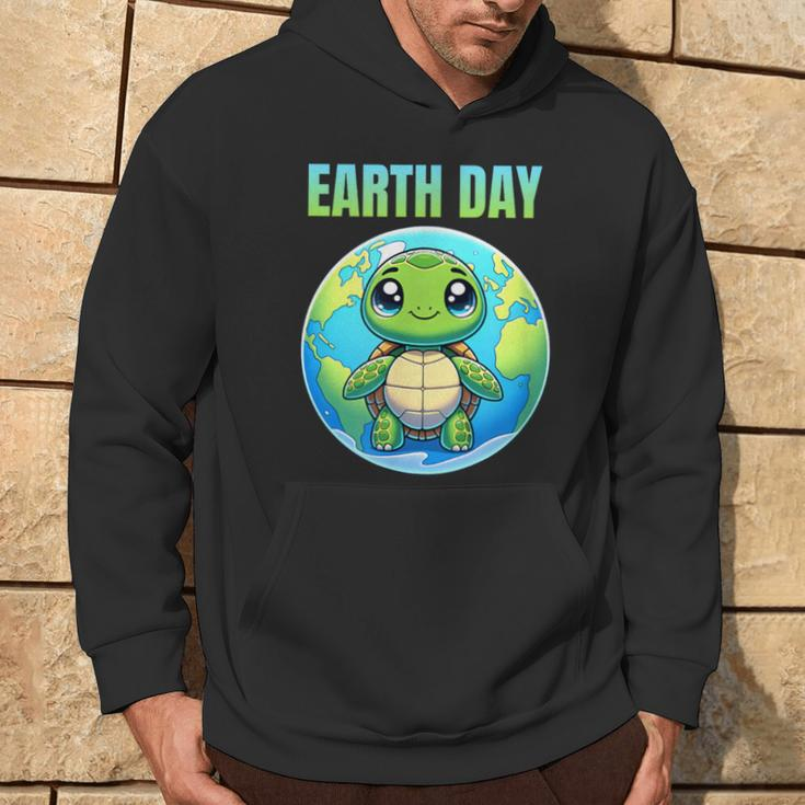 Earth Day Restore Earth Turtle 2024 Hoodie Lifestyle