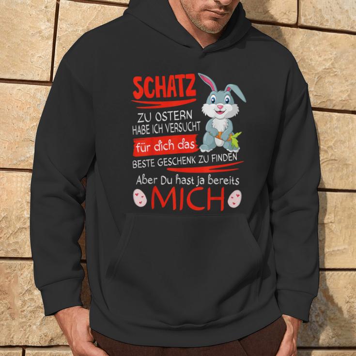 Easter Bunny Schatz Ich Habeersucht Partner Rabbit Man & Frau Hoodie Lebensstil