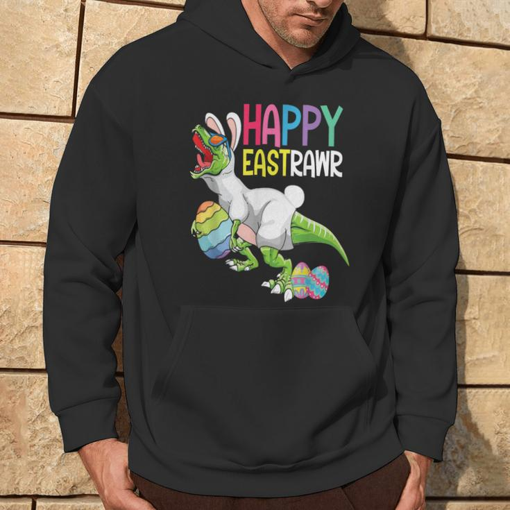 Easter Day Dinosaur Happy Eastrawr Easter Hoodie Lifestyle
