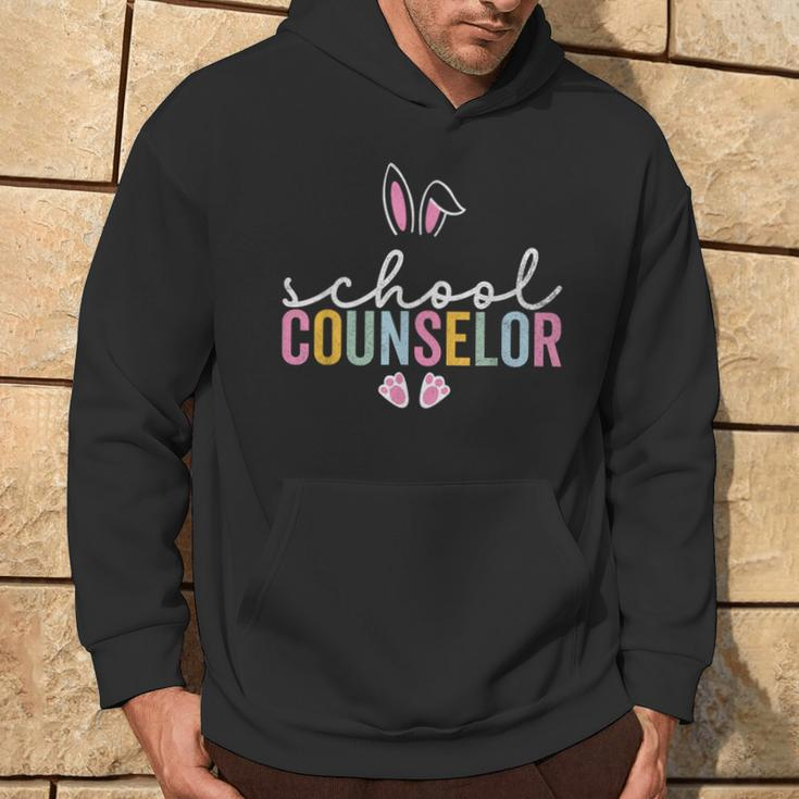 Easter School Counselor Bunny Easter Day Appreciation Hoodie Lifestyle