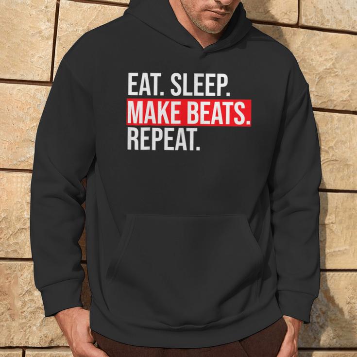 Eat Sleep Make Beats Dj Music Producer Beat Maker Hoodie Lifestyle