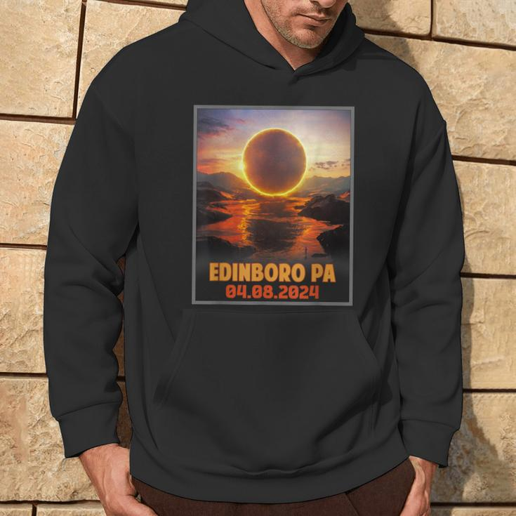 Edinboro Pa Total Solar Eclipse 2024 Hoodie Lifestyle
