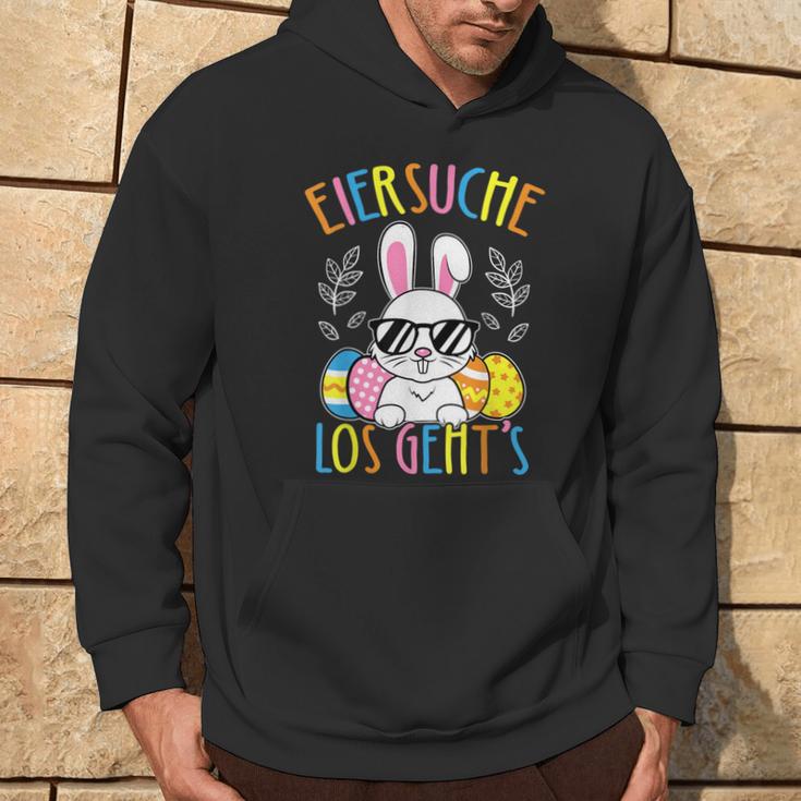 Eiersuche Los Geht's Easter Bunny Easter Eggs Children's Hoodie Lebensstil