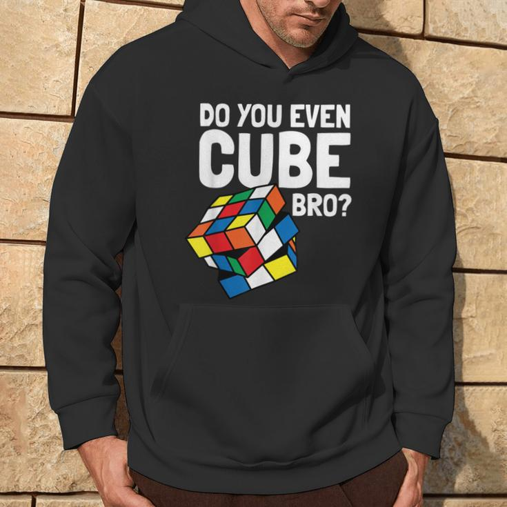 Do You Even Cube Bro Speed Cubing Puzzle Hoodie Lifestyle