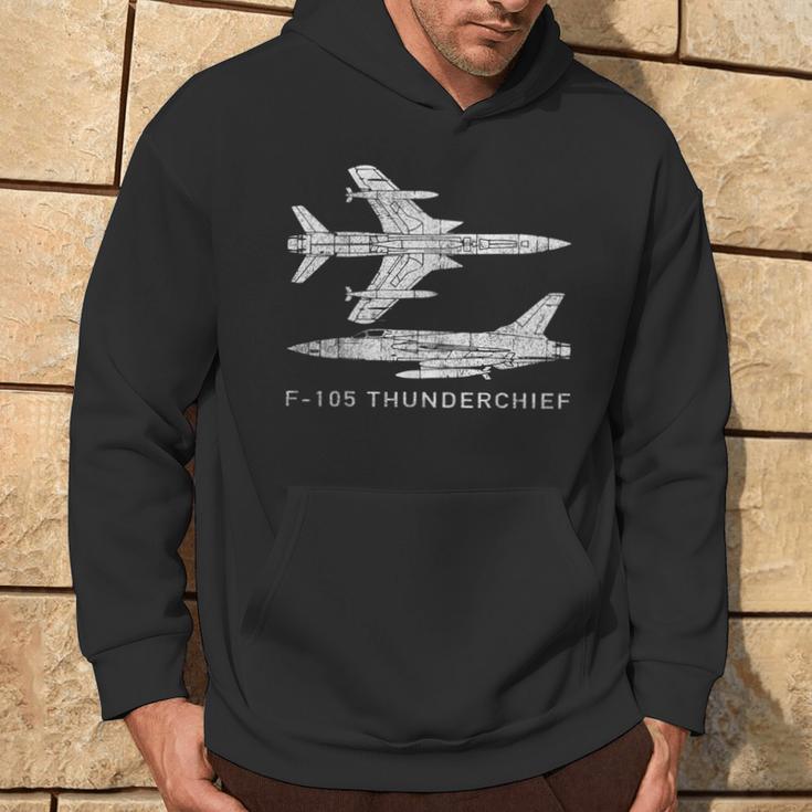 F-105 Thunderchief Fighter-Bomber Plane Hoodie Lifestyle