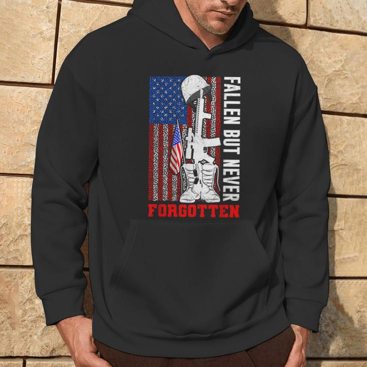 Fallen But Never Forgotten Soldiers Army Usa Memorial Day Hoodie Lifestyle