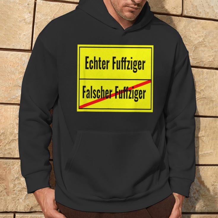 Falscher Fuffziger Fuffzigster 50Th Birthday 1970 Sign Hoodie Lebensstil