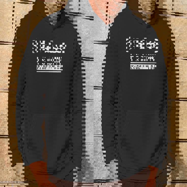 False Programmer Coding Code Coder Software Hoodie Lifestyle