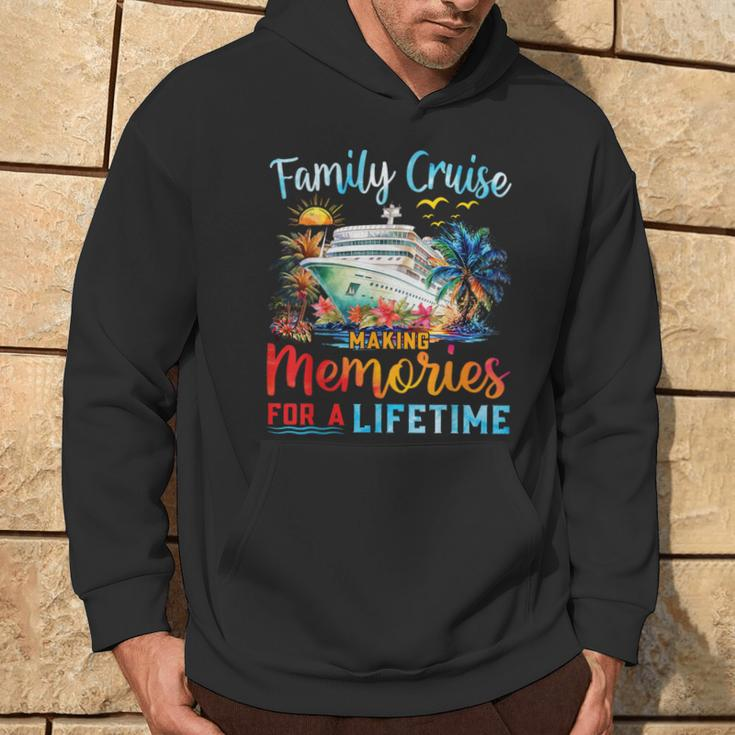 Family Cruise 2024 Making Memories Lifetime Family Vacation Hoodie Lifestyle