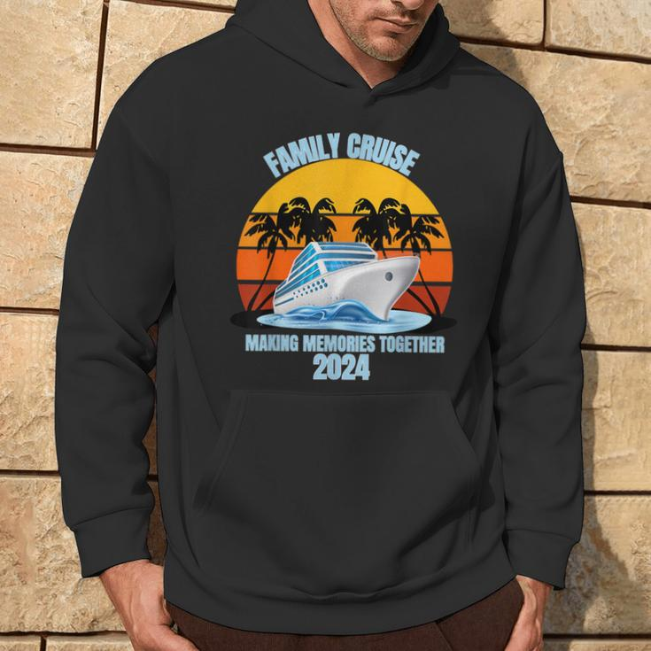 Family Cruise 2024 Making Memories Together Vacation Trip Hoodie Lifestyle