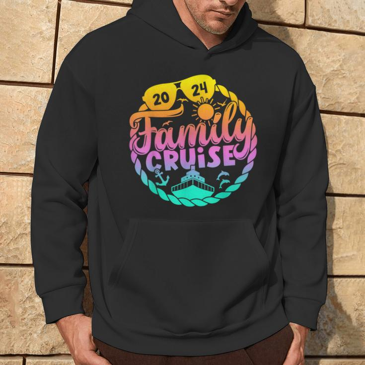 Family Cruise 2024 Matching Group Family Summer Vacation Hoodie Lifestyle