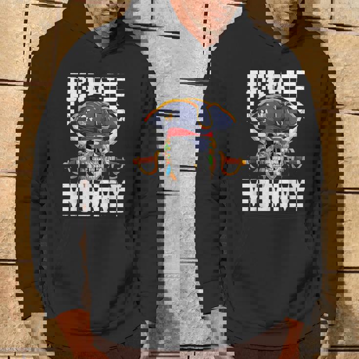 Family Skull Pirate Mommy Jolly Roger Crossbones Flag Hoodie Lifestyle