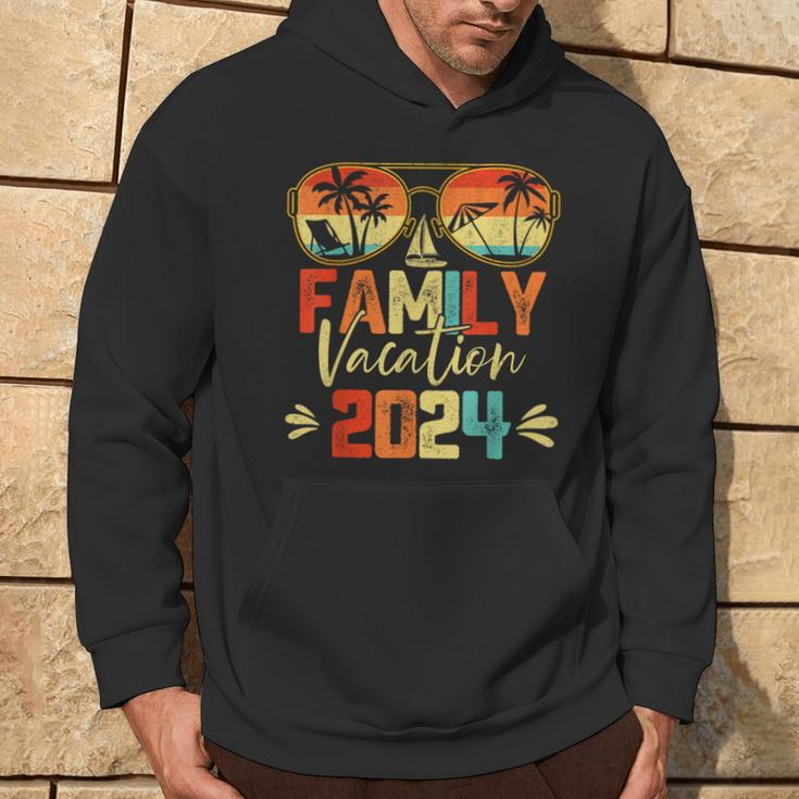 Family Vacation 2024 Beach Matching Summer Vacation Hoodie Lifestyle