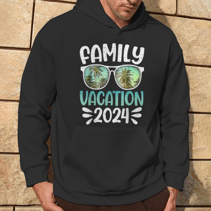 Family Vacation 2024 Family Group Matching Summer Beach Trip Hoodie Lifestyle