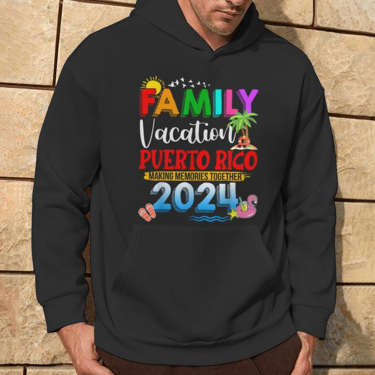 Family Vacation Puerto Rico 2024 Making Memories Together Hoodie Lifestyle