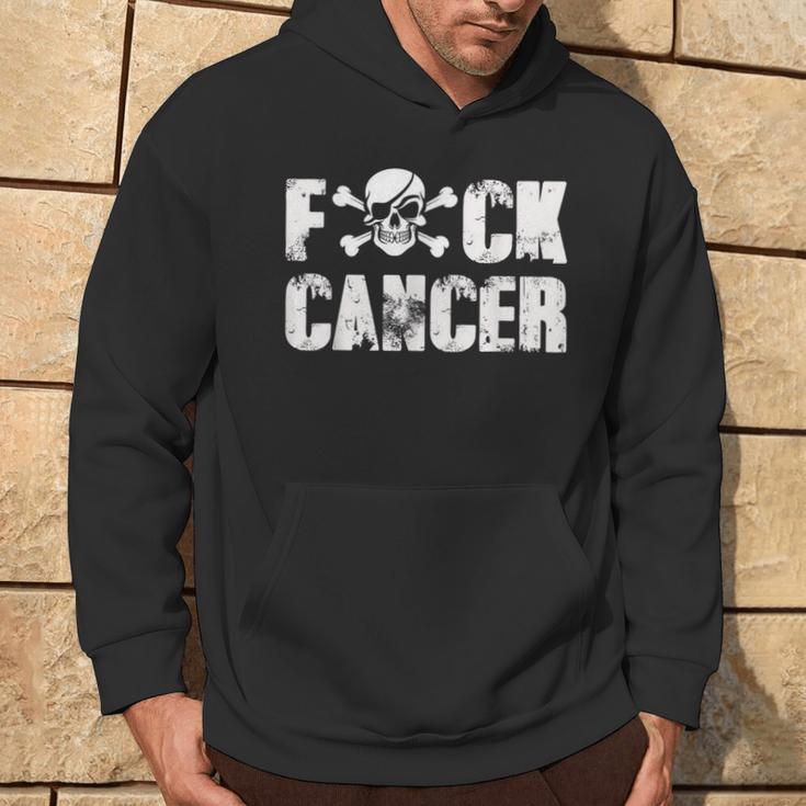 Fck Cancer Fight Back Cancer Support Hoodie Lifestyle