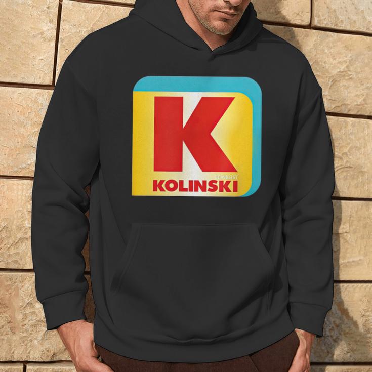 Feinkost Kolinski Langarm-Hoodie, Designer-Top für Gourmet-Fans Lebensstil