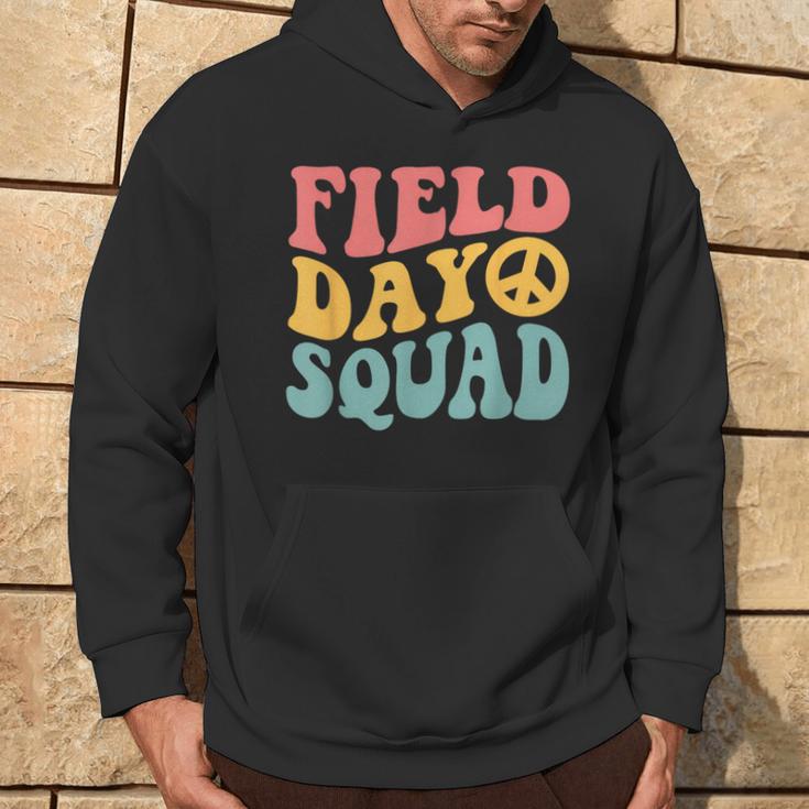 Field Day Squad Retro 70'S Happy Last Day Of School Hoodie Lifestyle