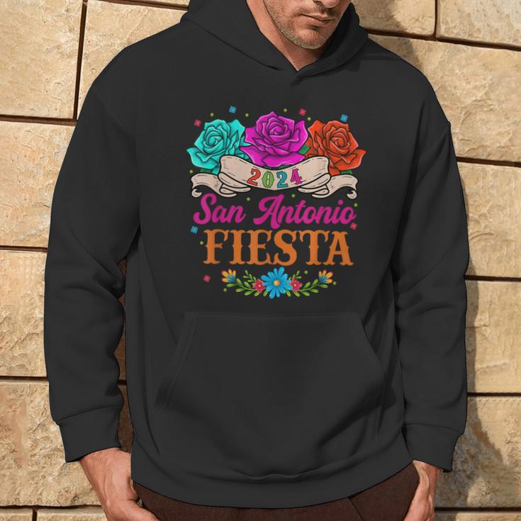 Fiesta San Antonio Texas Roses Mexican Fiesta Party Hoodie Lifestyle